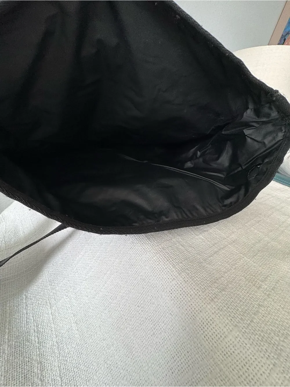 Calvin Klein Black Messenger Bag with Adjustable Strap